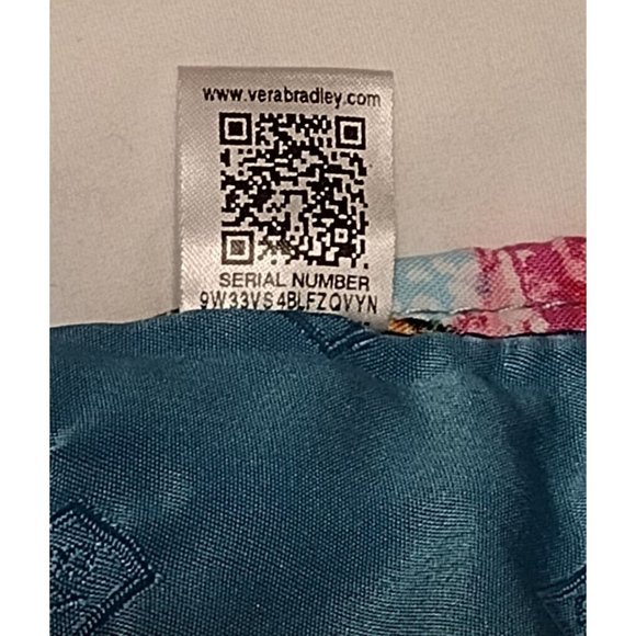 Vera Bradley Pink Iconic Hipster Super Bloom Crossbody Handbag - Picture 5 of 7